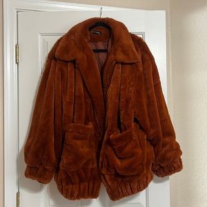 Faux Fur Coat